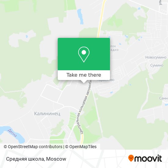 Средняя школа map