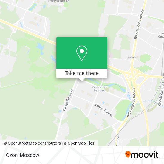 Ozon map