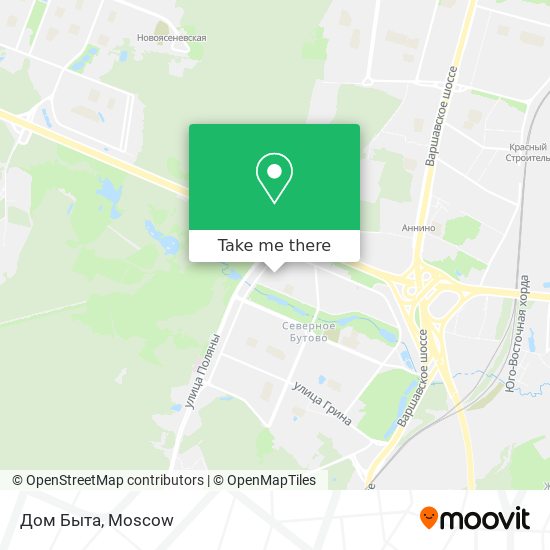 Дом Быта map