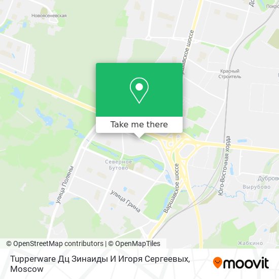 Tupperware Дц Зинаиды И Игоря Сергеевых map