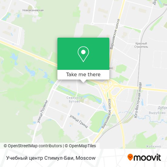 Учебный центр Стимул-Бви map