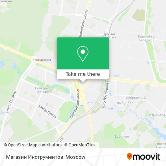 Магазин Инструментов map