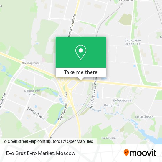 Evo Gruz Evro Market map