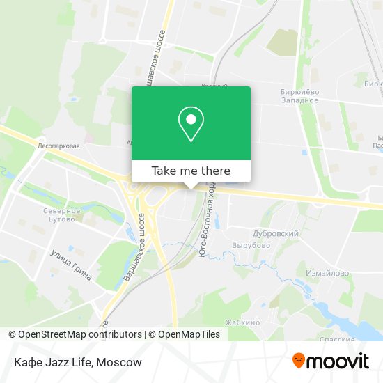 Кафе Jazz Life map