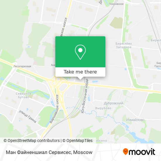 Ман Файненшиал Сервисес map