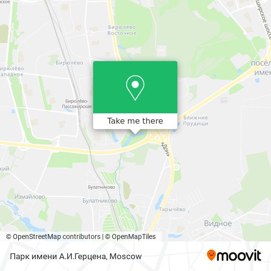 Парк имени А.И.Герцена map