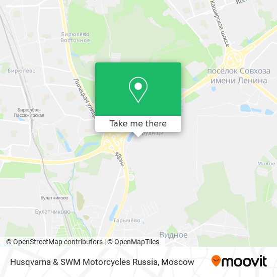 Husqvarna & SWM Motorcycles Russia map