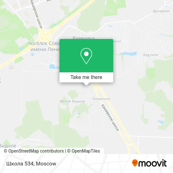 Школа 534 map