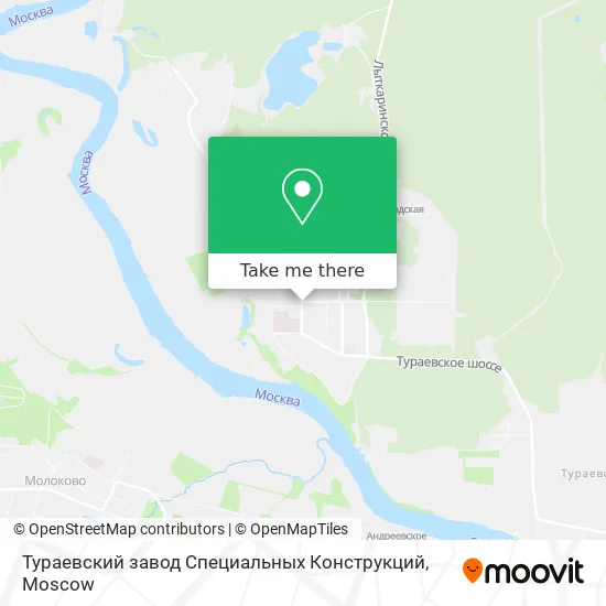 Тураевский завод Специальных Конструкций map