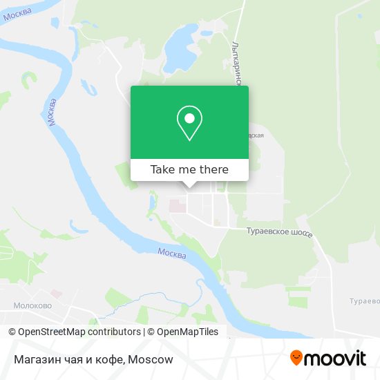 Магазин чая и кофе map