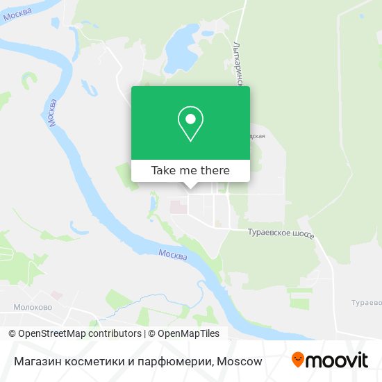 Магазин косметики и парфюмерии map