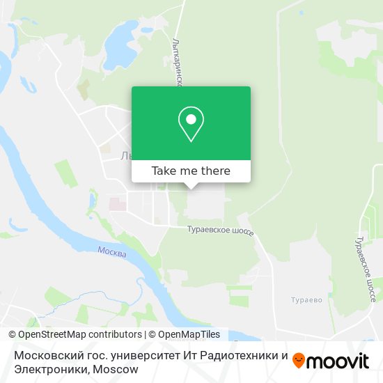 Московский гос. университет Ит Радиотехники и Электроники map