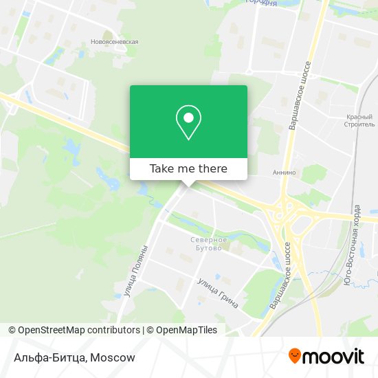 Альфа-Битца map