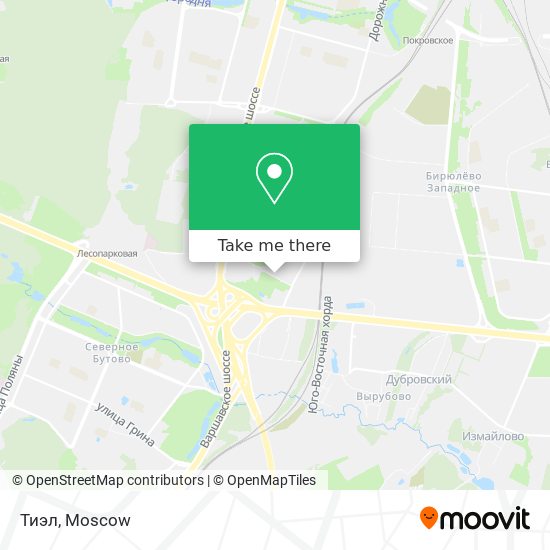 Тиэл map