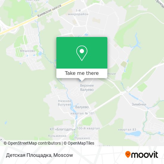 Детская Площадка map