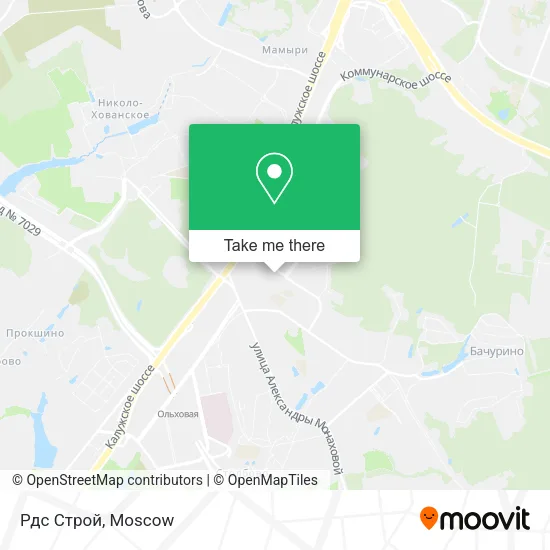 Рдс Строй map