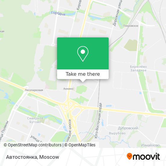 Автостоянка map