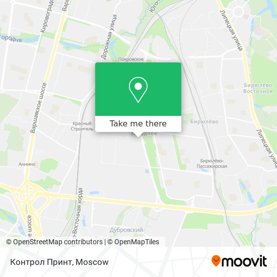 Контрол Принт map