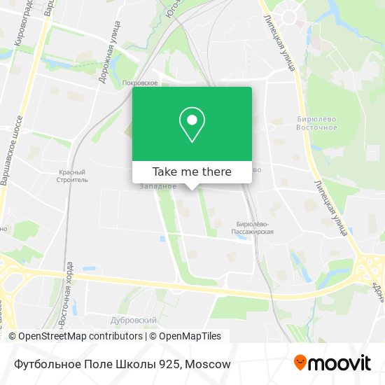 Футбольное Поле Школы 925 map