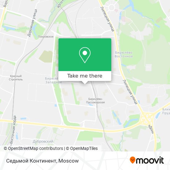 Седьмой Континент map