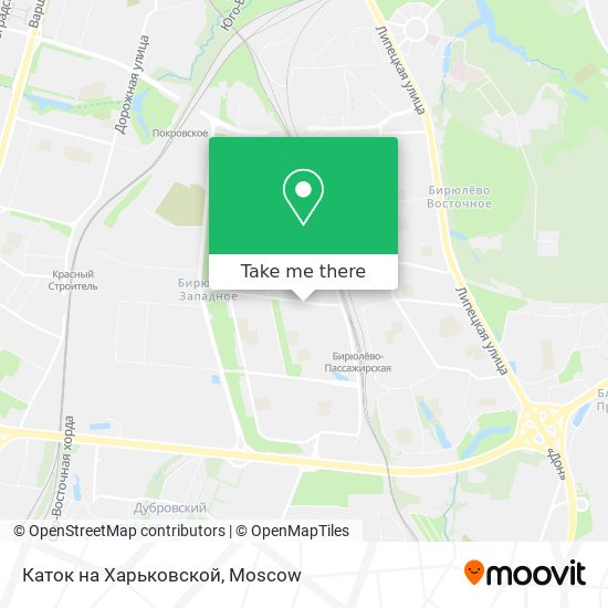 Каток на Харьковской map