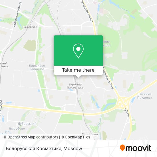 Белорусская Косметика map