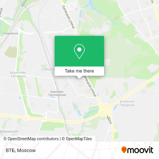 ВТБ map