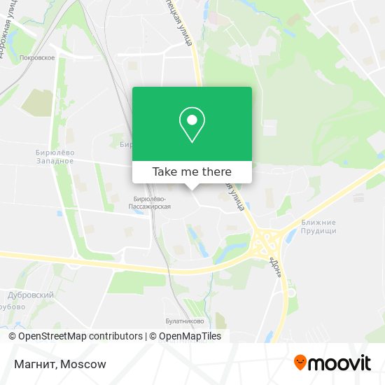 Магнит map