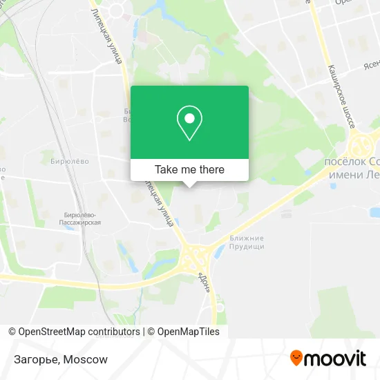 Загорье map