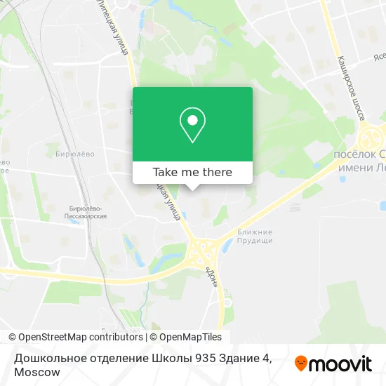 Дошкольное отделение Школы 935 Здание 4 map