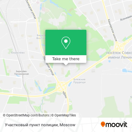 Участковый пункт полиции map