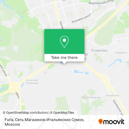 Furla, Сеть Магазинов Итальянских Сумок map