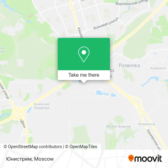 Юнистрим map