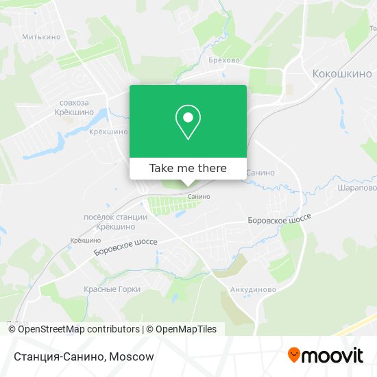 Станция-Санино map