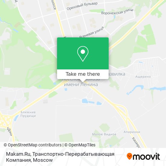 Makam.Ru, Транспортно-Перерабатывающая Компания map