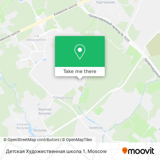 Детская Художественная школа 1 map