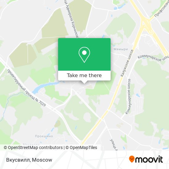 Вкусвилл map