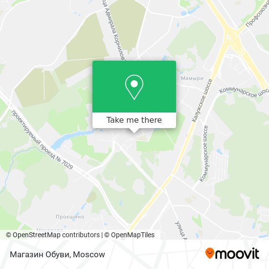 Магазин Обуви map
