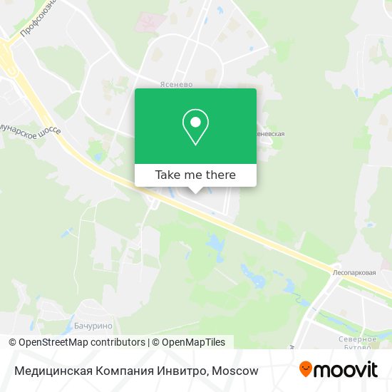 Медицинская Компания Инвитро map