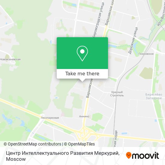 Центр Интеллектуального Развития Меркурий map