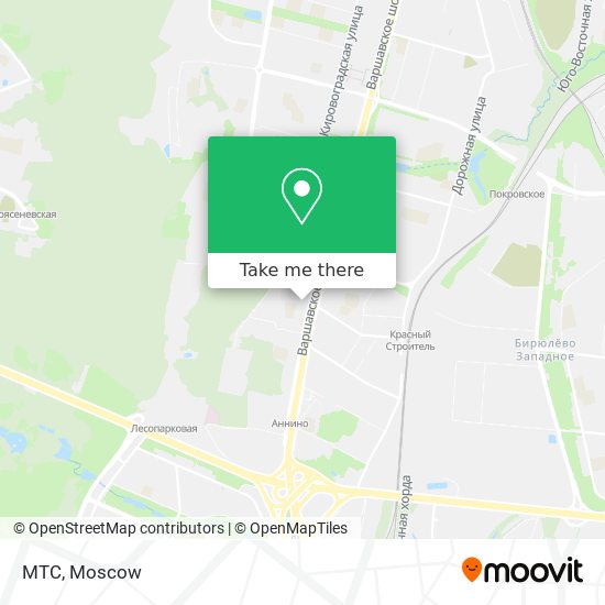 МТС map