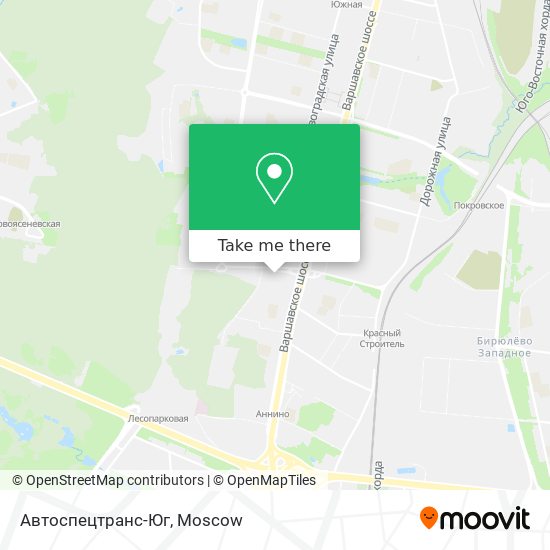 Автоспецтранс-Юг map