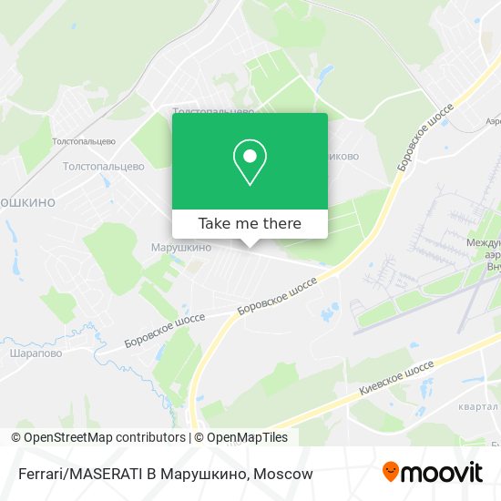 Ferrari/MASERATI В Марушкино map