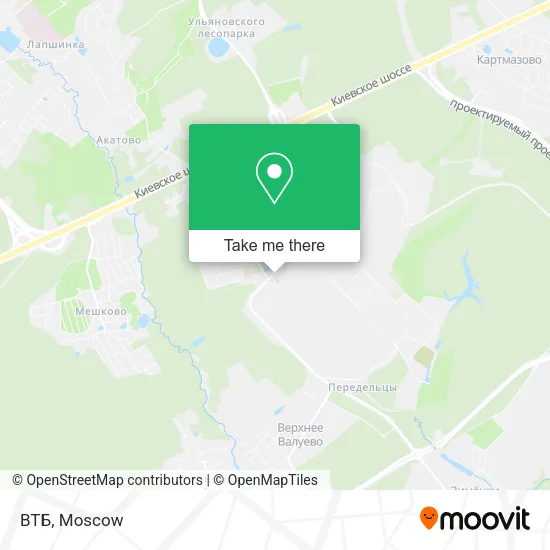 ВТБ map