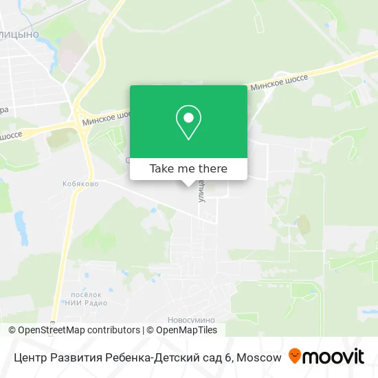 Центр Развития Ребенка-Детский сад 6 map