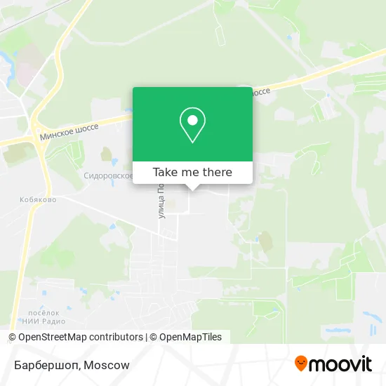 Барбершоп map