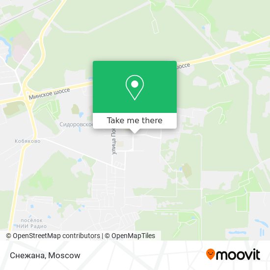 Снежана map