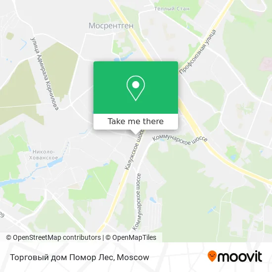 Торговый дом Помор Лес map