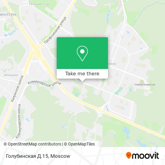 Голубинская Д.15 map