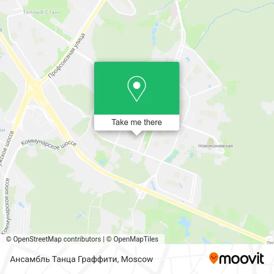 Ансамбль Танца Граффити map